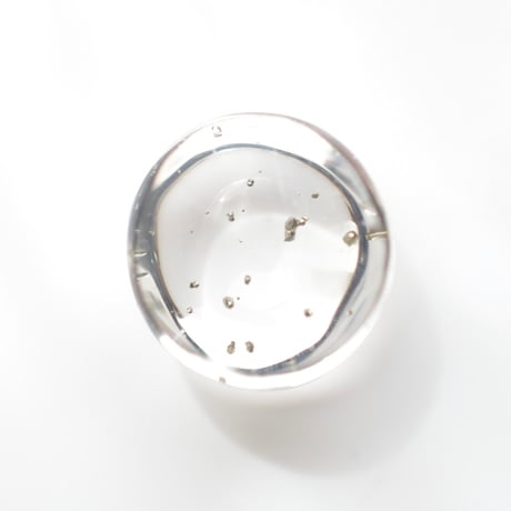 パイライトインクォーツ Pyrite in Quartz N006