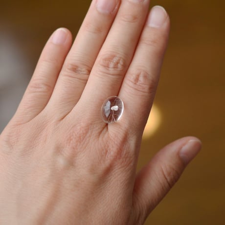 【自社研磨】クォーツインクォーツ Quartz in Quartz 003