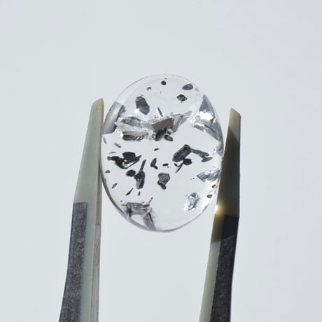 【自社研磨】イルメナイトインクォーツ Ilmenite in Quartz N001