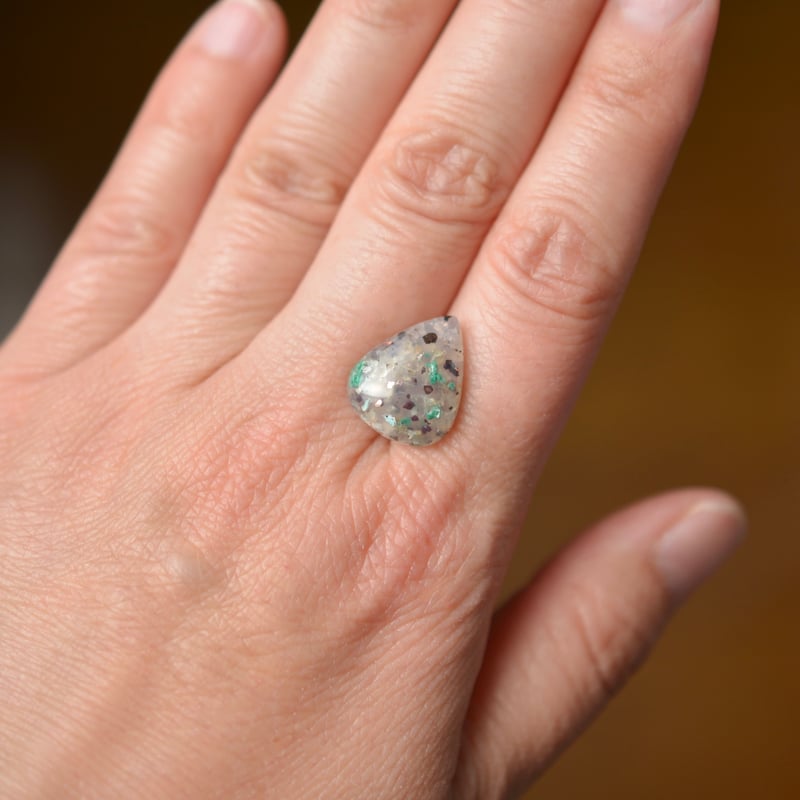 コッパークリソコラインカルセドニー Copper Chrysocolla in Chalced