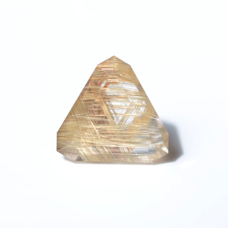 【自社研磨】ルチルクォーツ Rutilated Quartz 043