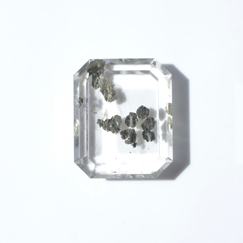 マーカサイトインクォーツ 自社研磨】マーカサイトインクォーツ Marcasite in Quartz 003 | MARU
