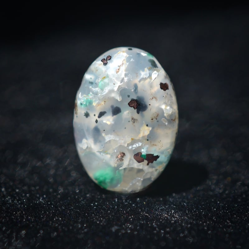 専用 コッパークリソコラインカルセドニー A2 コッパークリソコラインカルセドニー Copper Chrysocolla in Chalced