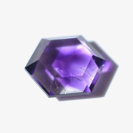 【自社研磨】ゲーサイトインアメシスト Goethite in Amethyst 015