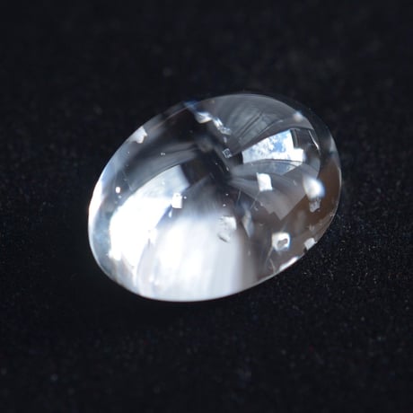 【自社研磨】プレナイトインクォーツ Prehnite in Quartz 001