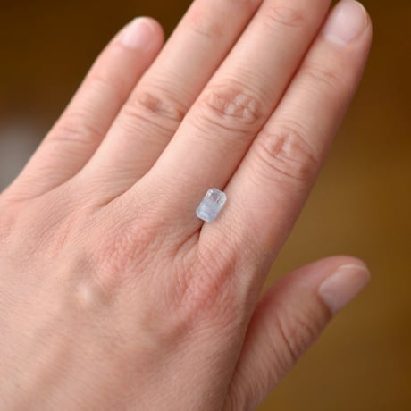 【自社研磨】デュモルチェライトインクォーツ Dumortierite in Quartz 010
