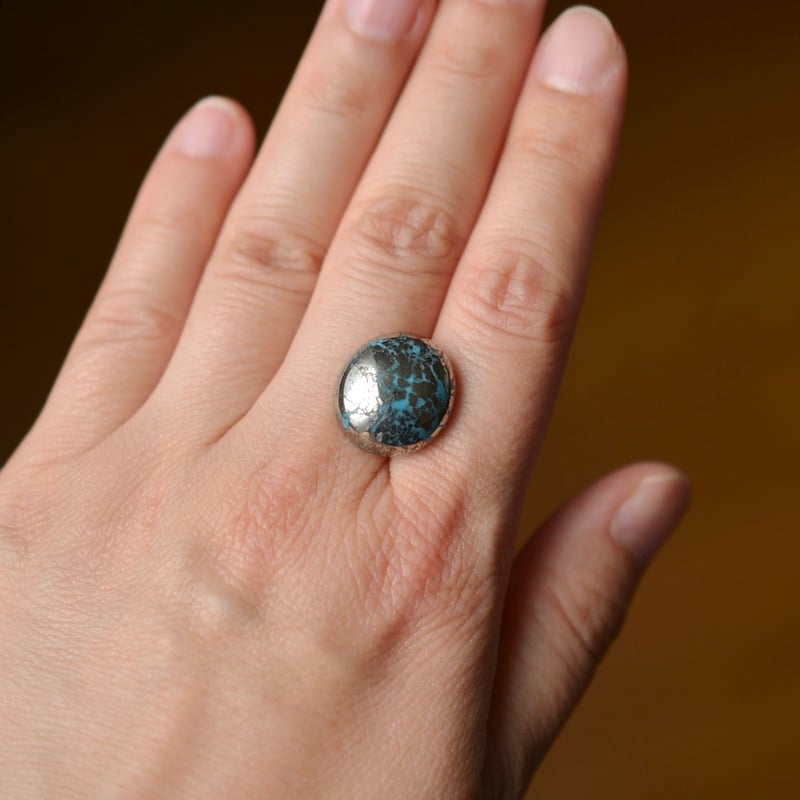 自社研磨】ペルシャン・ターコイズ Persian Turquoise 010 | MARU