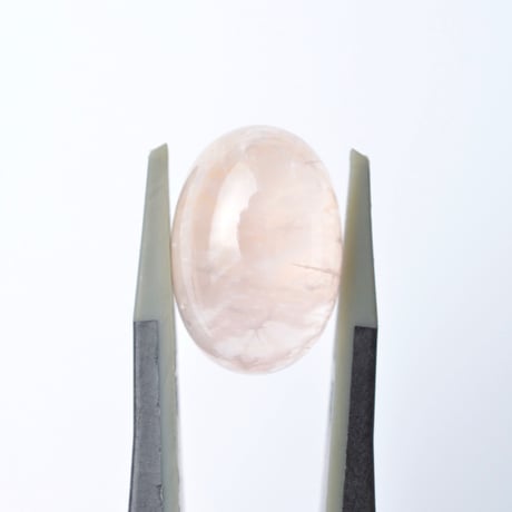 【自社研磨】セリサイトインローズクォーツ Sericite in Rose Quartz 003