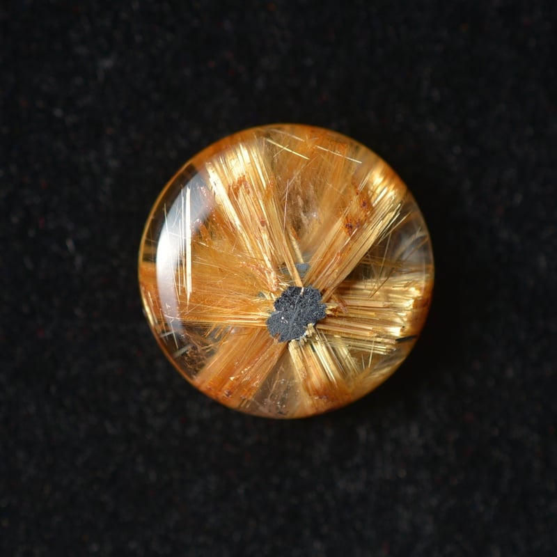自社研磨】ルチルクォーツ Rutilated Quartz 029 | MARU