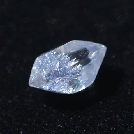 デュモルチェライトインクォーツ Dumortierite in Quartz N035