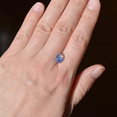デュモルチェライトインクォーツ Dumortierite in Quartz N028
