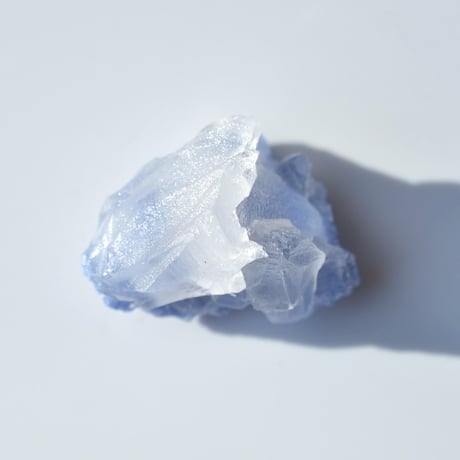 デュモルチェライトインクォーツ原石 Dumortierite in Quartz 017