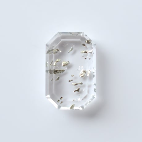 【自社研磨】パイライトインクォーツ Pyrite in Quartz 001