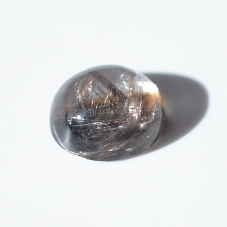 ブルッカイトインクォーツ Brookite in Quartz N005
