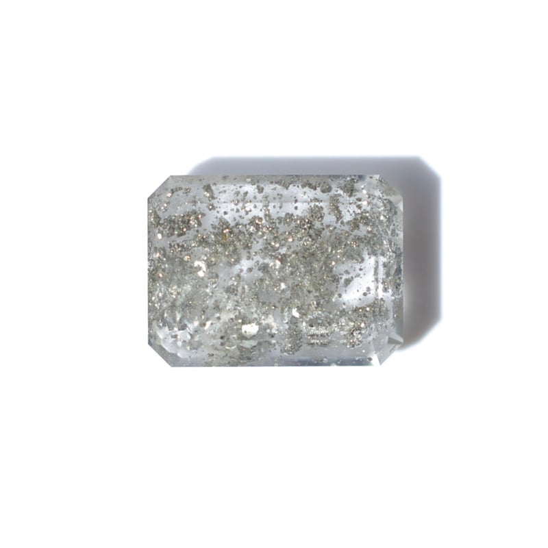 自社研磨】パイライトインクォーツ Pyrite in Quartz 004 | MARU