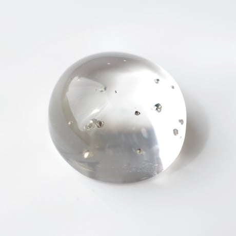 パイライトインクォーツ Pyrite in Quartz N006