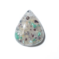 コッパークリソコラインカルセドニー Copper Chrysocolla in Chalcedony 005