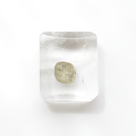 マーカサイトインクォーツ Marcasite in Quartz N007