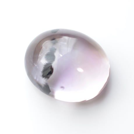 【自社研磨】ロマネサイト/ホランダイトインアメトリン Romanechite/Hollandite in Ametrine 001