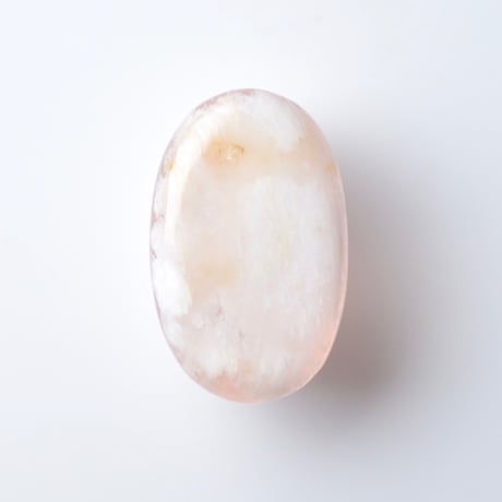 【自社研磨】セリサイトインローズクォーツ Sericite in Rose Quartz 004