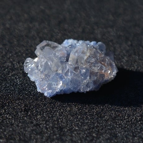 デュモルチェライトインクォーツ原石 Dumortierite in Quartz 016