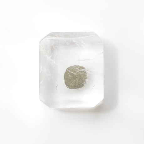 マーカサイトインクォーツ Marcasite in Quartz N007