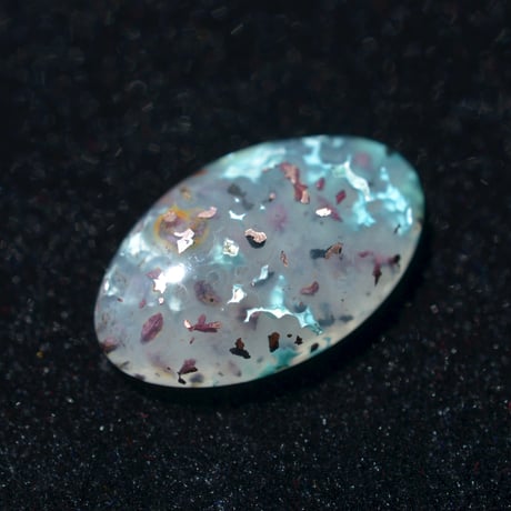 コッパークリソコラインカルセドニー Copper Chrysocolla in Chalcedony 004