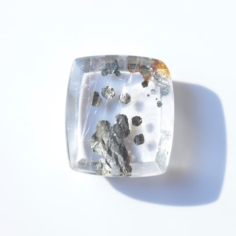 マーカサイトインクォーツ Marcasite in Quartz N011