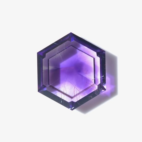 【自社研磨】ゲーサイトインアメシスト Goethite in Amethyst 015