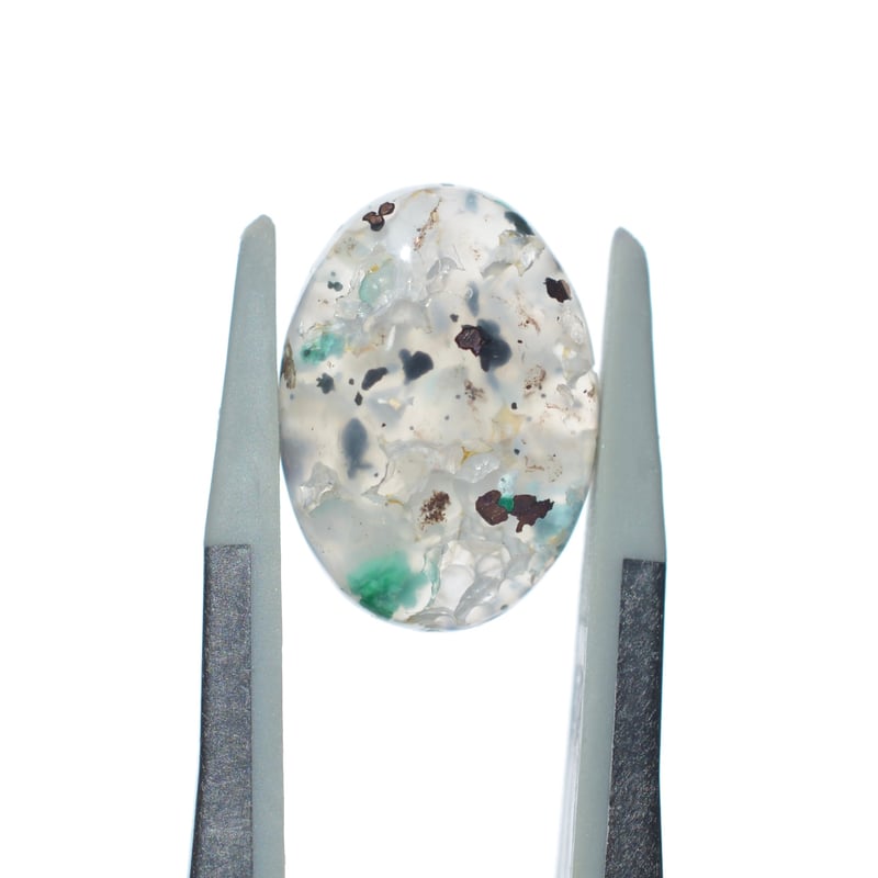 コッパークリソコラインカルセドニー Copper Chrysocolla in Chalced コッパークリソコラインカルセドニー Copper Chrysocolla in Chalced