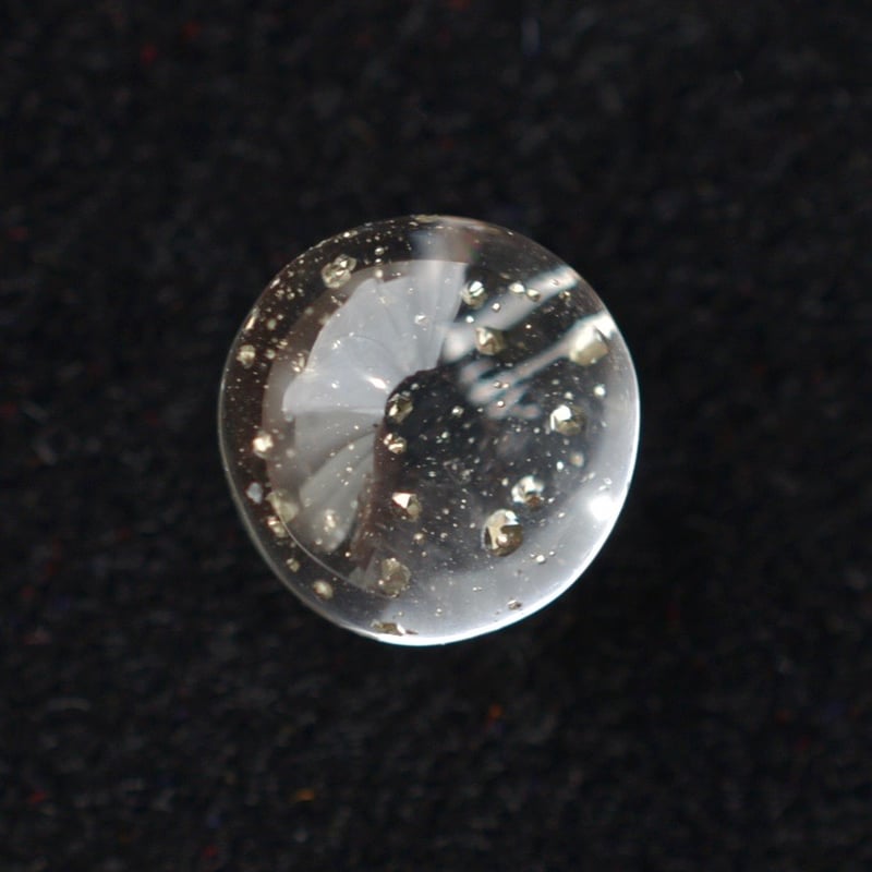 パイライトインクォーツ Pyrite in Quartz N008 | MARU
