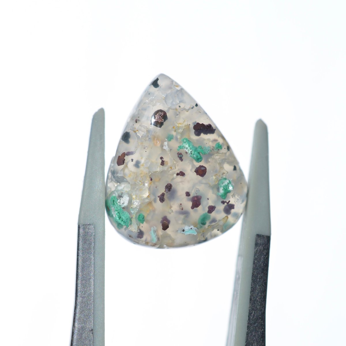 コッパークリソコラインカルセドニー Copper Chrysocolla in Chalced