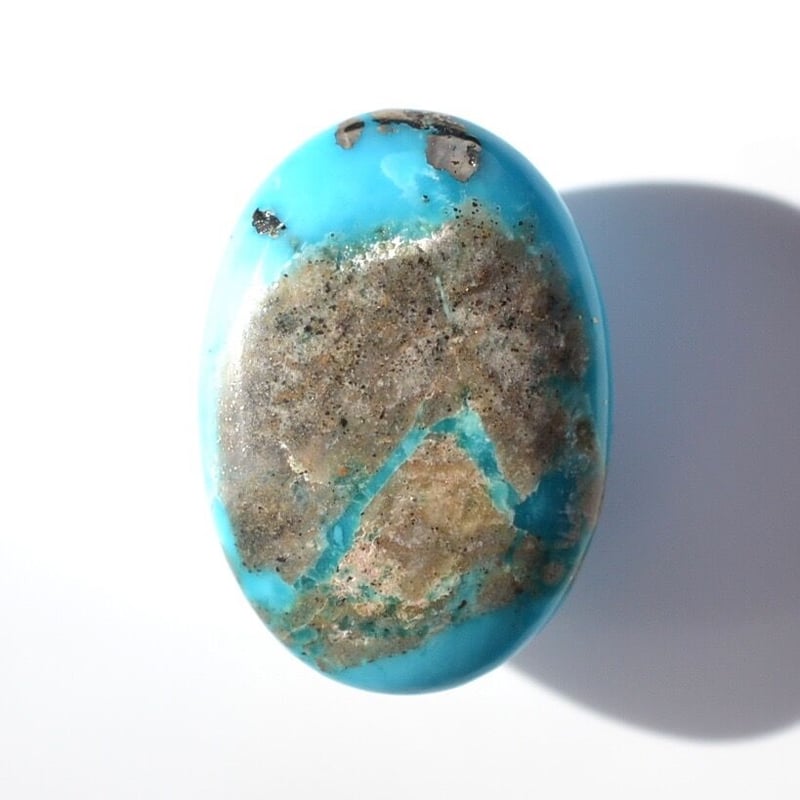 ターコイズ 自社研磨】ペルシャン・ターコイズ Persian Turquoise 002 | MARU