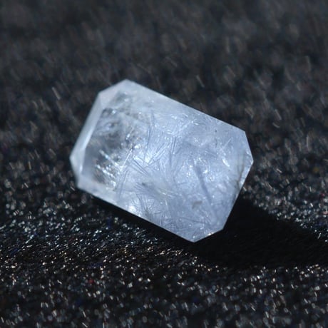 【自社研磨】デュモルチェライトインクォーツ Dumortierite in Quartz 010