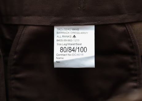 NOS BRITISH ARMY dress wool pants