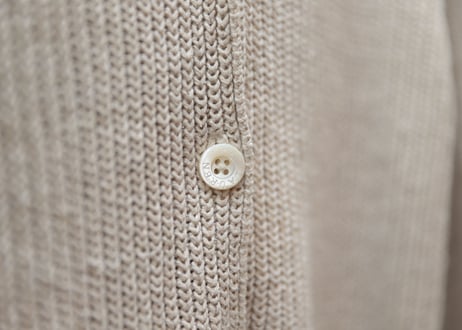 Ralph Lauren silk×linen mix cotton knit cardigan