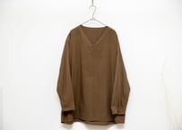 NOS 80s Russian military  sleeping shirt overdyed