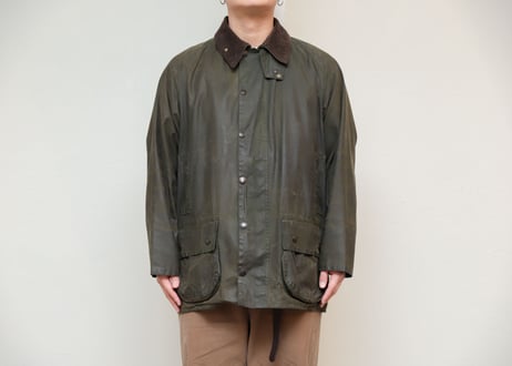 90s Barbour beaufort waxed cotton jacket