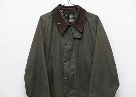 90s Barbour beaufort waxed cotton jacket