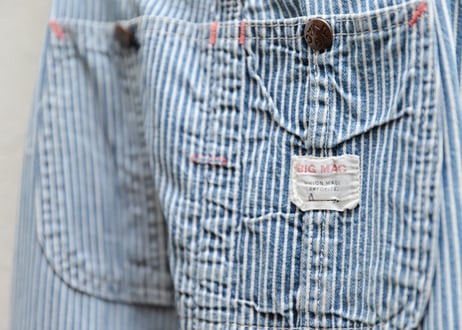 60s BIG MAC hickory overall