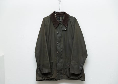 90s Barbour beaufort waxed cotton jacket