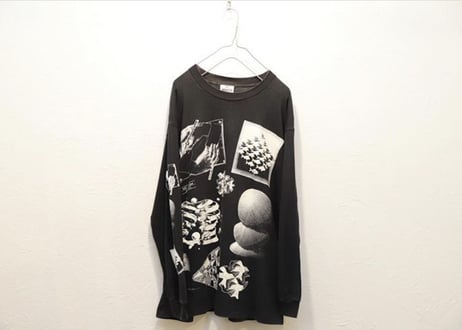 90s M.C.Escher long sleeve t-shirt