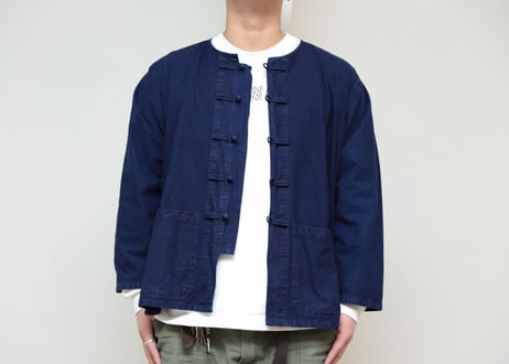 Cotton china button jacket