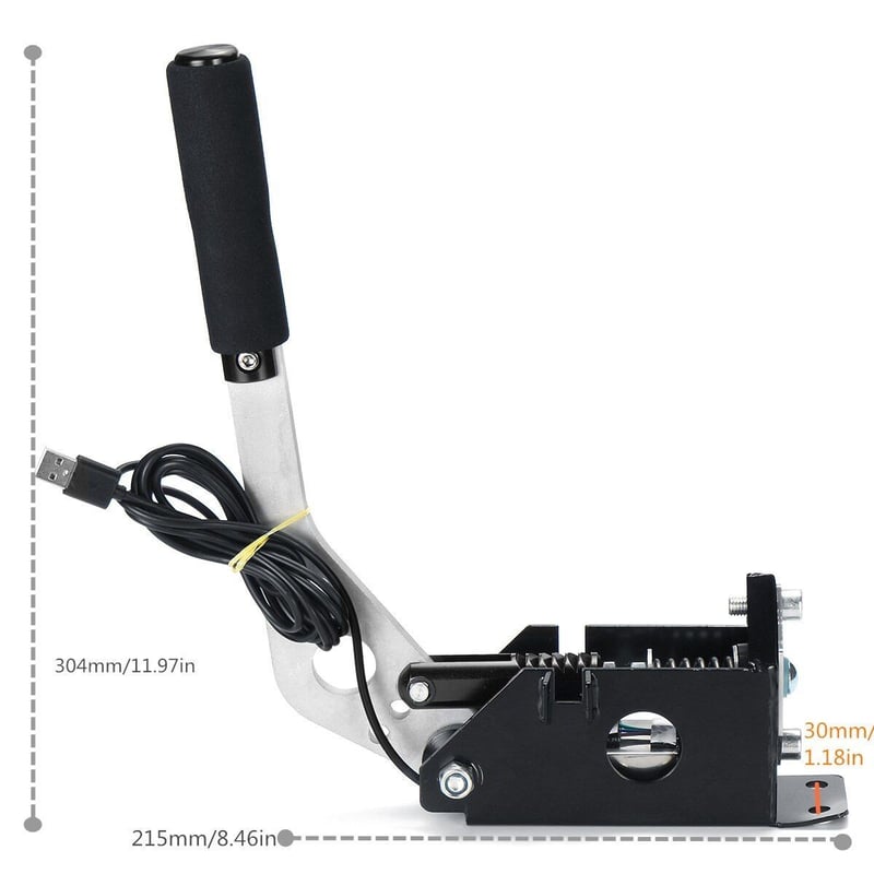 USB 接続 ハンドルコントローラー ハンコン サイドブレーキ USB 接続 ハンドルコントローラー ハンコン サイドブレーキ