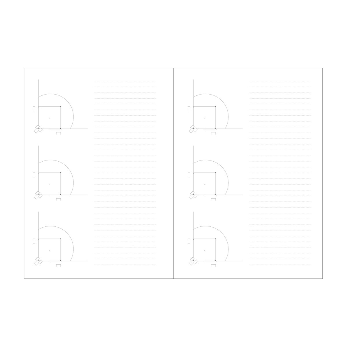 ドリームエイド ベースボールノート（野球ノート） SN114-B5/60 【5冊