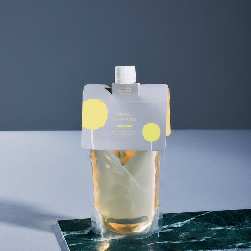 today for MAY】henna - shampoo- レフィル 295ml | t
