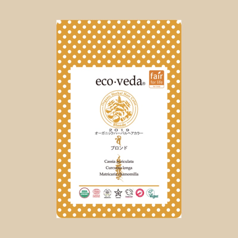 eco・veda ヘナカラー - Blonde - | today for MAY