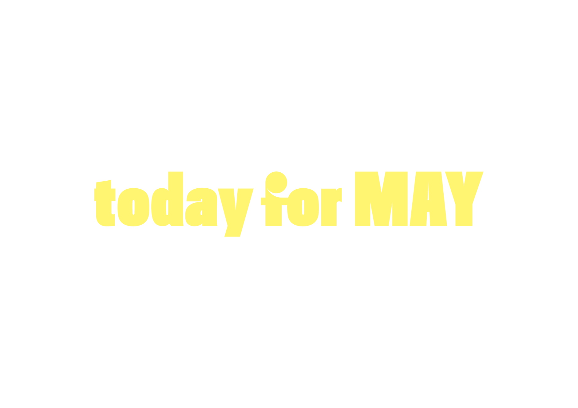 today for MAY