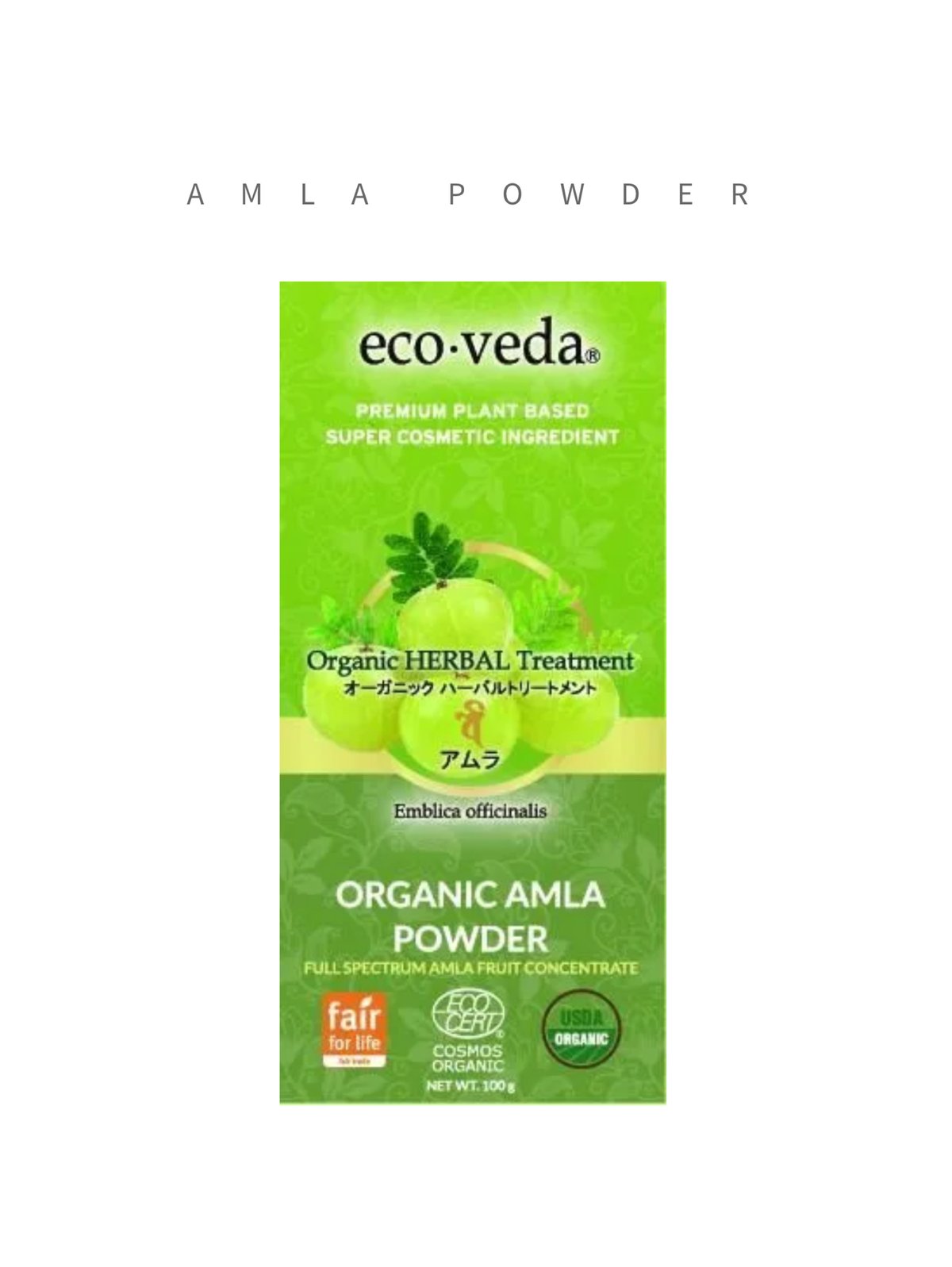 eco・veda treatment Amla | today for MAY