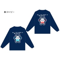 AyniL 「All  need is ♡ ＫＡＲＡＴＥ」紺　長袖